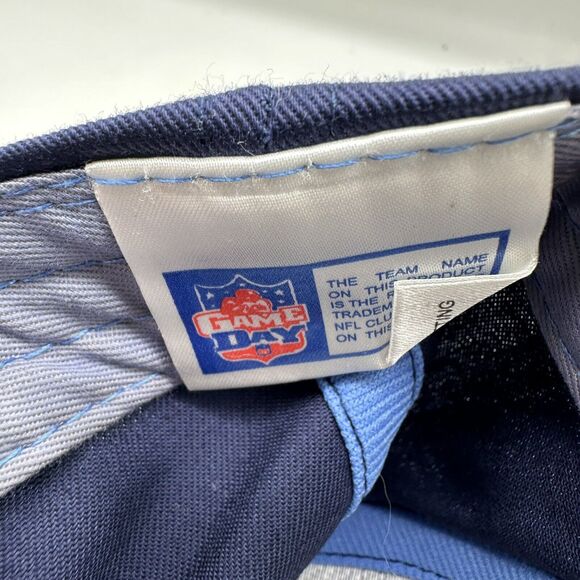 NWT Tennessee Titans NFL Gameday Adjustable Snapback Hat Cap Blue Two Tone Logo - Picture 9 of 9